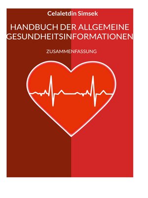 cover image of Handbuch der allgemeine Gesundheitsinformationen